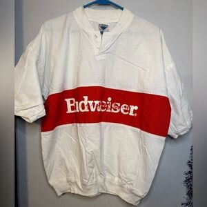 Vintage Budweiser White Graphic Shirt